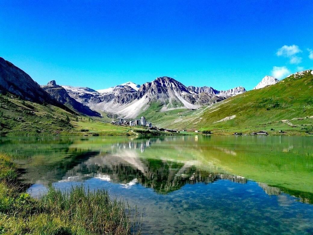Charmant Studio Aux Pieds Des Pistes Vue Sur La Montagne Tignes Bagian luar foto