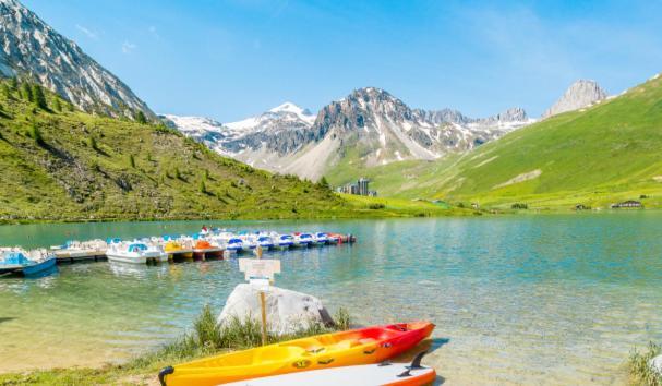 Charmant Studio Aux Pieds Des Pistes Vue Sur La Montagne Tignes Bagian luar foto